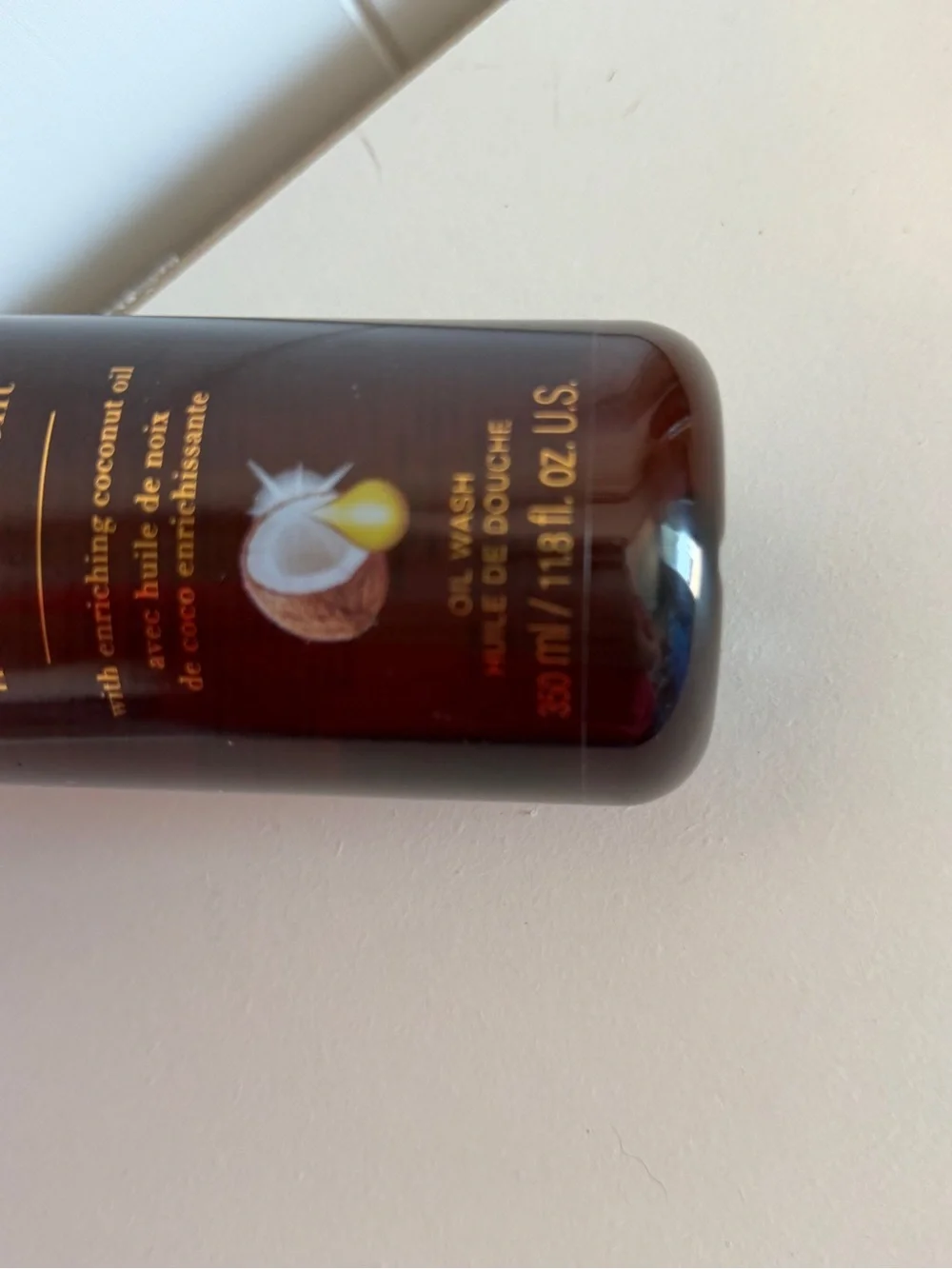 NWT Avon Skin So Soft Supreme Nourishment Coconut Oil Body Wash 11.8 oz